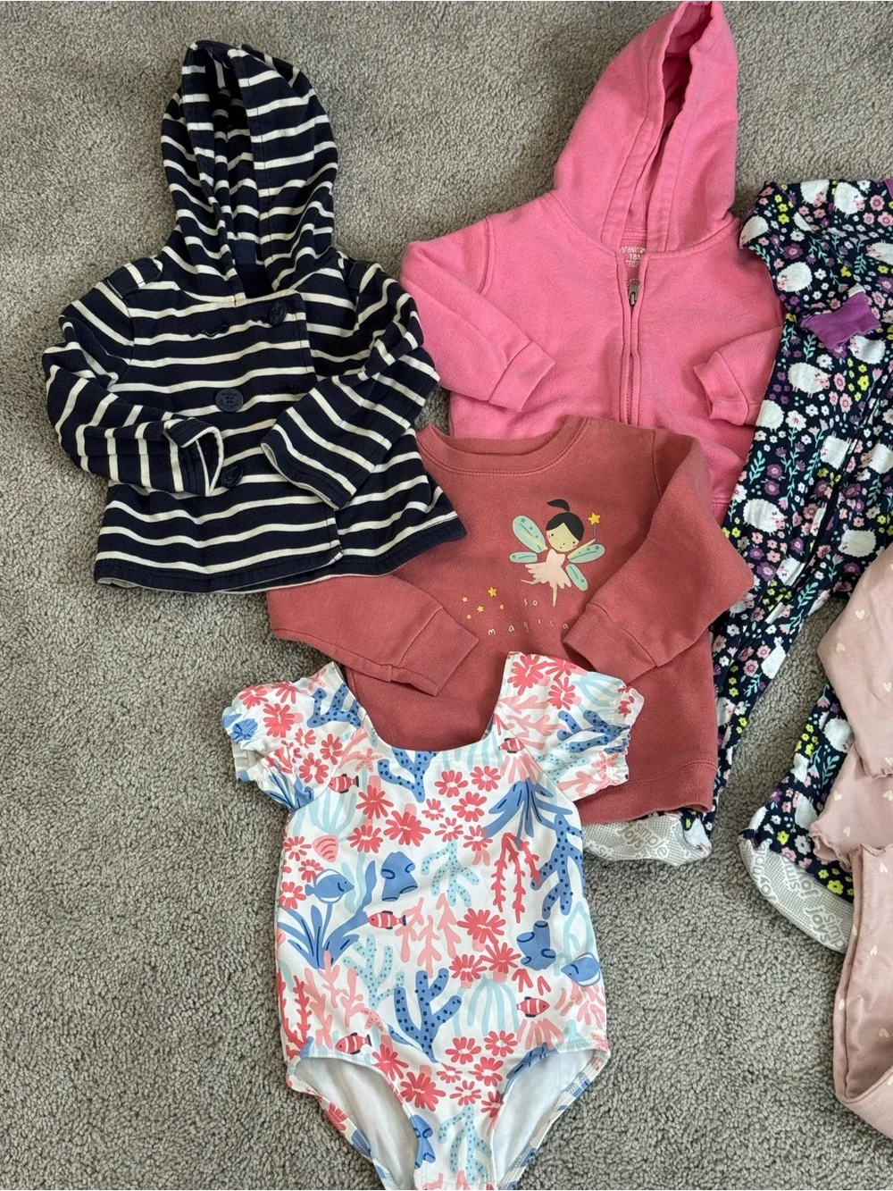 Baby girls clothing bundle size 12-18 months
